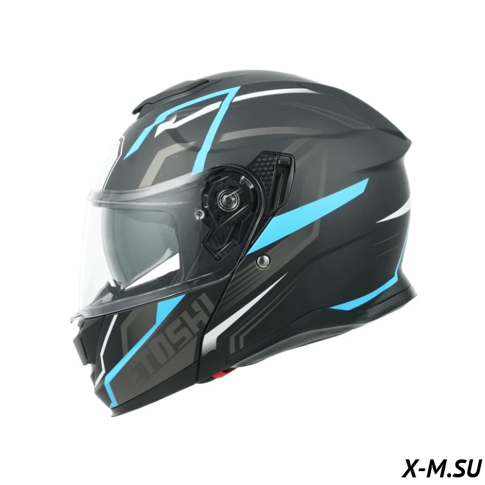 Шлем модуляр HETOSHI FF935 Shogun цв.Черно-сине-белый  р.L Шлем модуляр HETOSHI FF935 Shogun цв.Черно-сине-белый  р.L