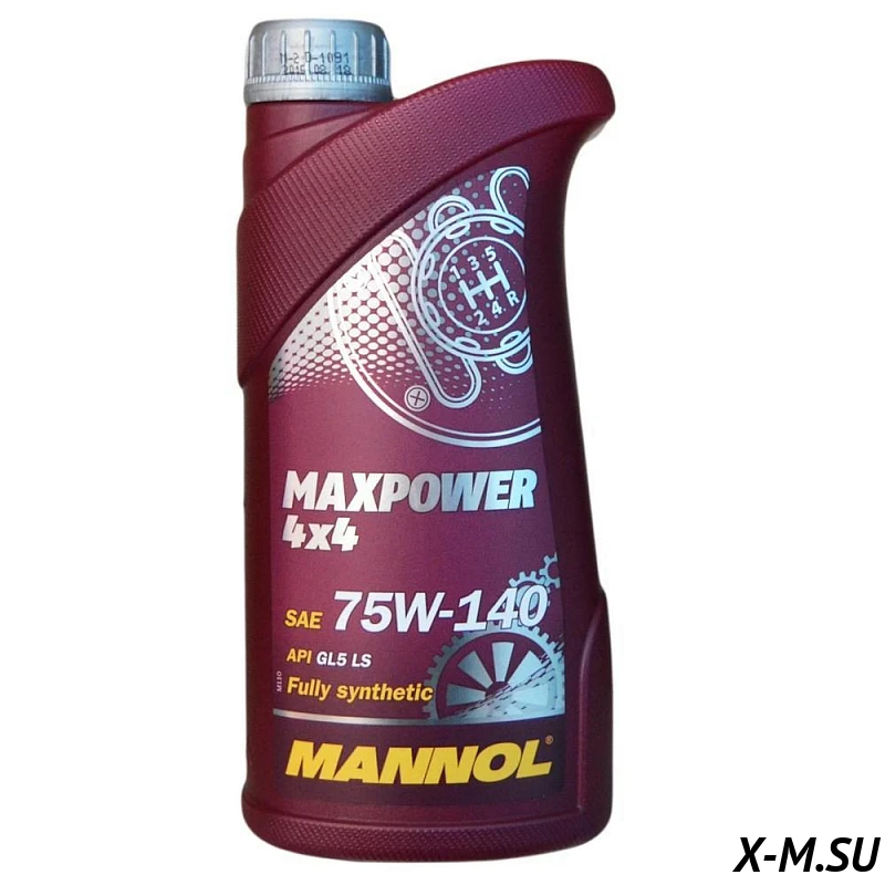 Масло Mannol трансмис. 75w140 син. Maxpower4*4  20л (по 1 литру) Масло Mannol трансмис. 75w140 син. Maxpower4*4  20л (по 1 литру)