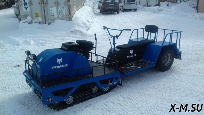 Мотобуксировщик POMOR X-2 K20