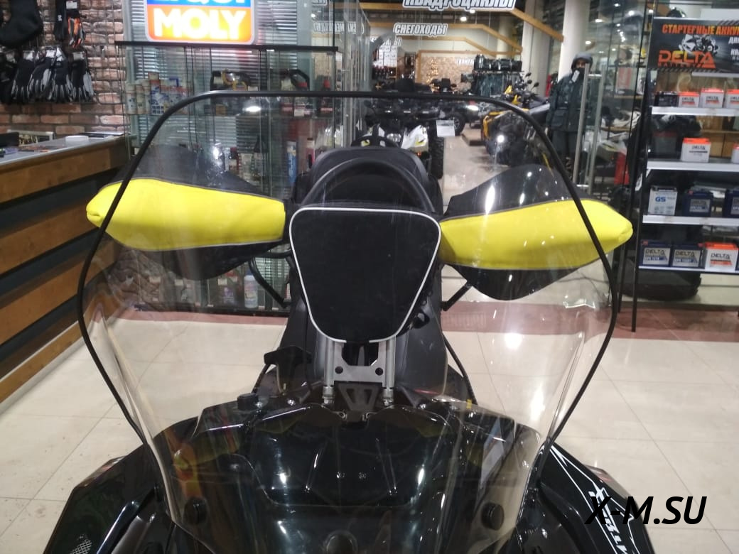 Отбойник , защита  на руль для  снегохода Stels Витязь