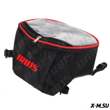 Сумка на руль снегохода IRBIS T150 (текстиль) (цв. черный)