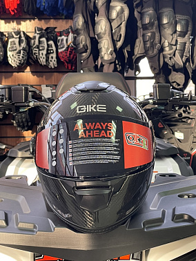 Шлем интеграл HETOSHI DOT CARBON FIBER XD1-472 цв.Черный р. L