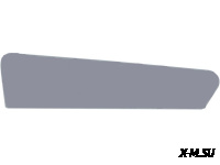 Стекло ветровое для яхты Ассоль-3 левое