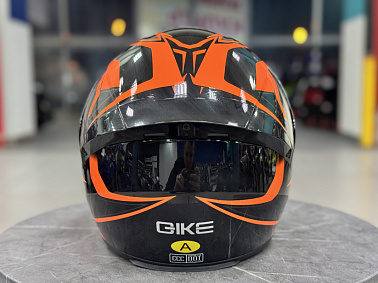 Шлем интеграл HETOSHI XD1-89 цв. Черно-оранжевый р.L