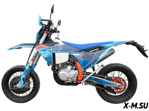 Мотоцикл GR8 F300A (4T CB300RL) Motard (2024 г.) ПТС