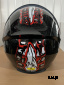 Шлем интеграл HETOSHI XD1-94 цв. Черно-красный  р. XXL
