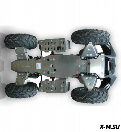 Комплект защиты днища ATV Stels 300 B (2 части) (2011-)