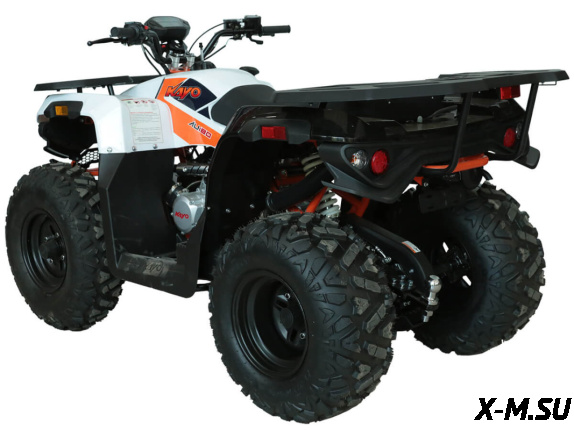 Квадрицикл KAYO AU180 (белый пластик 2024 г.) (ПТС)