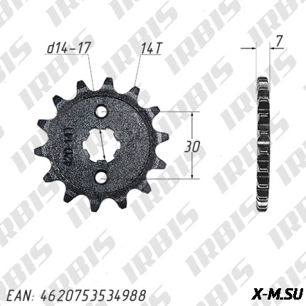 Звезда ведущая (428-14Т) 139FMB,147FMH,152FMI,154FMI std