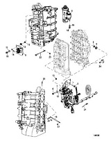 Электрические компоненты 4-Х ТАКТНОГО ПЛМ MERCURY 100 Серийный номер от 0P459572 и выше