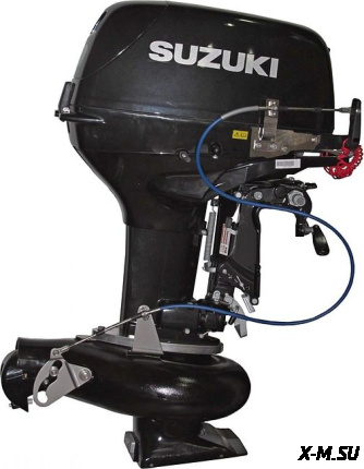 Лодочный мотор Suzuki DT30S JET с водомётной насадкой EC169_DT30S