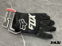 Перчатки взрослые FOX XD2-1 цв. Черно-белый  р. L