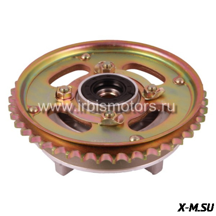 Звезда ведомая (428-43T) (4x56) VJ в сборе с демпфером