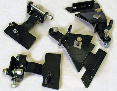 Комплект кронштейнов крепления гусениц для ATV№3 (сварные рычаги,Guepard 1.0)