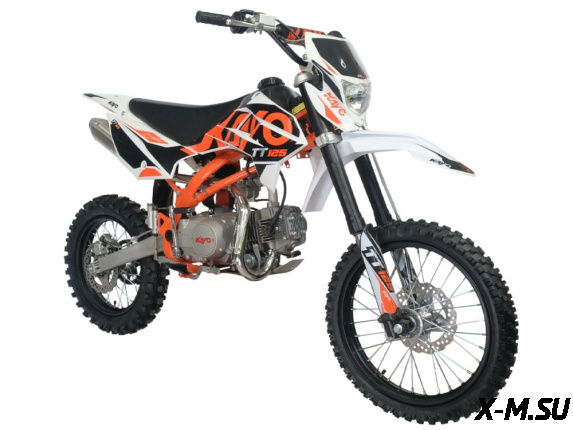 Питбайк KAYO BASIC TT125EA 17/14 KRZ (п/автомат, эл. стартер 2022 г.)