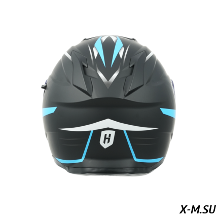 Шлем модуляр HETOSHI FF935 Shogun цв.Черно-сине-белый  р.XXL