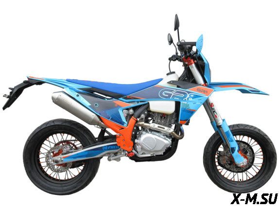 Мотоцикл GR8 F300A (4T CB300RL) Motard (2024 г.) ПТС