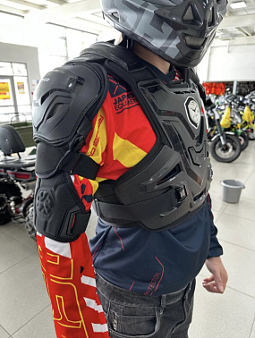 Мотозащита (черепаха) ACE BIKER XD4-96 цв. Черный р.S