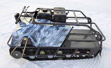 Мотобуксировщик Irondog (Железная собака) M500 20  Камуфляж Охотник