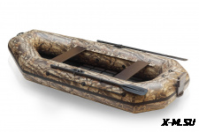 Лодка ПВХ Лидер "Компакт-300Р" сумка-конверт, рейки и транец в комплекте