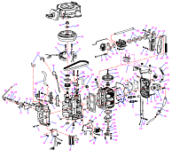 Двигатель 4-Х ТАКТНОГО ПЛМ PARSUN F9.9BM