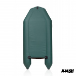 Лодка ПВХ Лидер "Тайга-270Р" рейки, плоское дно