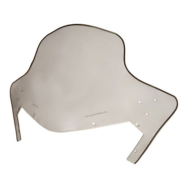 Стекло ветровое для снегохода YAMAHA VIKING 540 V (2017) (высота 53см, толщина 3мм, ПЭТг)