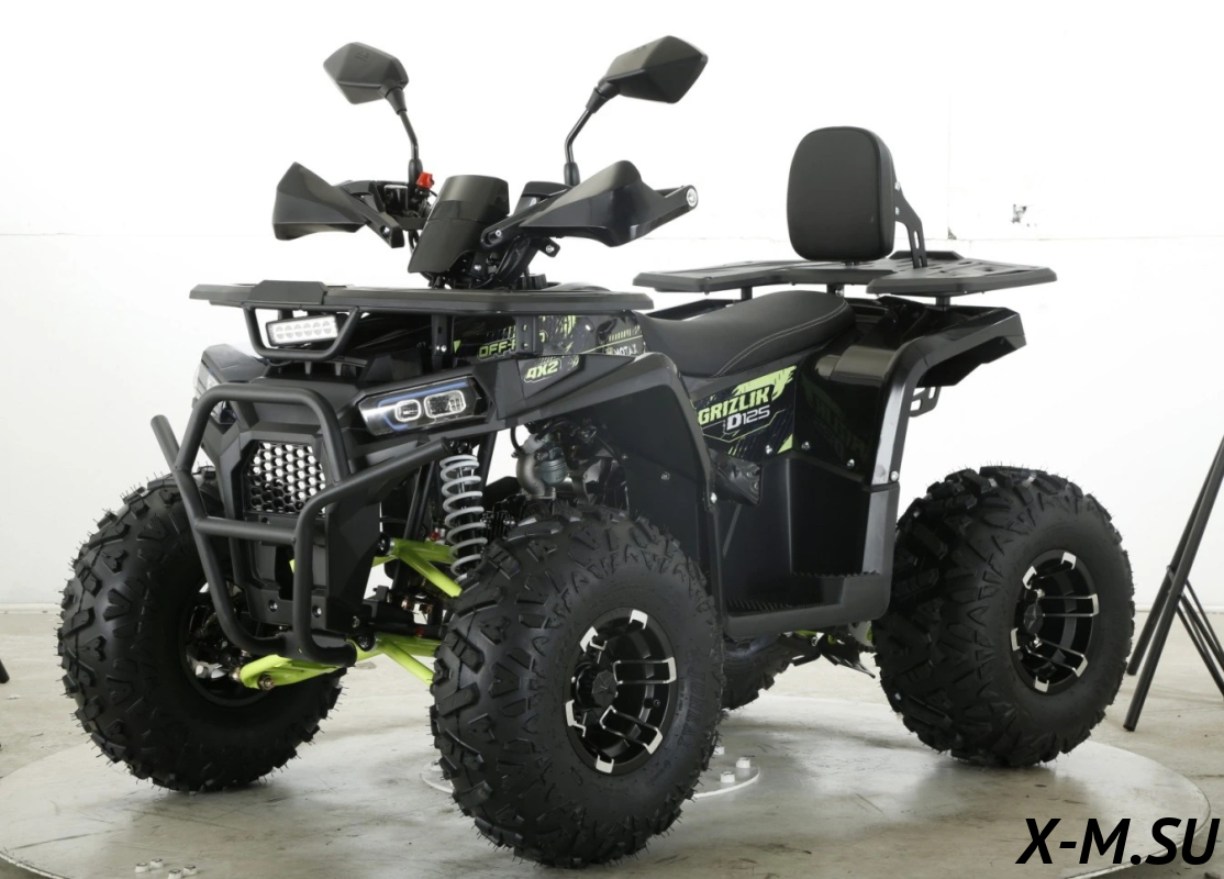 Квадроцикл бензиновый MOTAX GRIZLIK D125 LUX Квадроцикл бензиновый MOTAX GRIZLIK D125 LUX