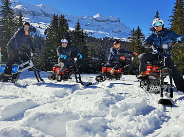 Сноубайк MoonBikes