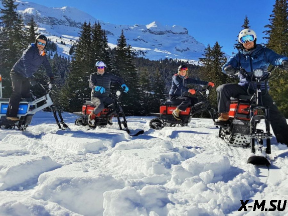 Сноубайк MoonBikes