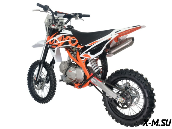 Питбайк KAYO BASIC TT125 17/14 KRZ (механ. сцепл., кикстартер, 2022 г.)