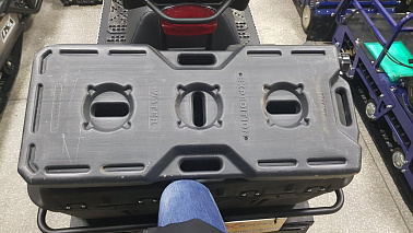 Кофр для снегохода STELS Ермак/Мороз пластиковый, черный JU087517 (подходит на снегоход Мороз) S565E