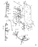 Электрические компоненты 2-Х ТАКТНОГО ПЛМ MERCURY 75 Серийный номер от 0T980000 до 0T999999
