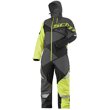 Комбинезон X One Pro black/neon yellow