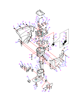 Дейдвуд 4-Х ТАКТНОГО ПЛМ PARSUN F9.9BM