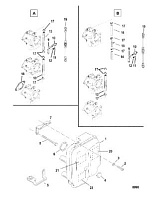 Пластина аттенюатора 2-Х ТАКТНОГО ПЛМ MERCURY 50EO Серийный номер от 0G590000 до 0G760299