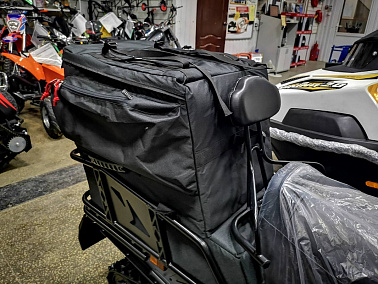 Кофр X-Motors на снегоход Stels Капитан LONG старого  образца изотермический, качество ПРЕМИУМ