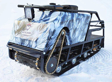 Мотобуксировщик Irondog (Железная собака) M500 20  Камуфляж Охотник