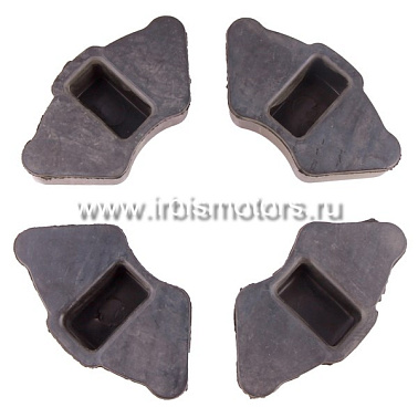 Демпферные резинки колеса (4шт) CG125, PLUTON, MINSK