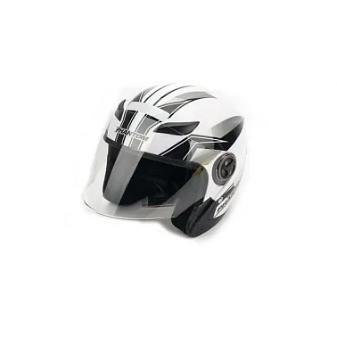 Шлем мото PHANTOM 619 #4white-black-grey HPCTPE-WB58